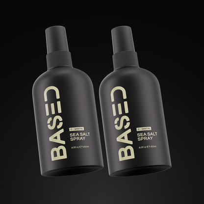 Natural Finish Sea Salt Spray for Hair, Volume & Texture, Infused with Kelp & Vitamin B5, Light & Non-Greasy